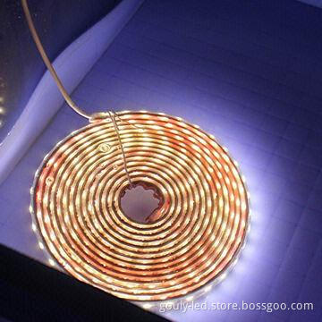 LED Strip with 12V DC, 5050 SMD 60 Pieces/Meter RGB, Silicone Waterproof